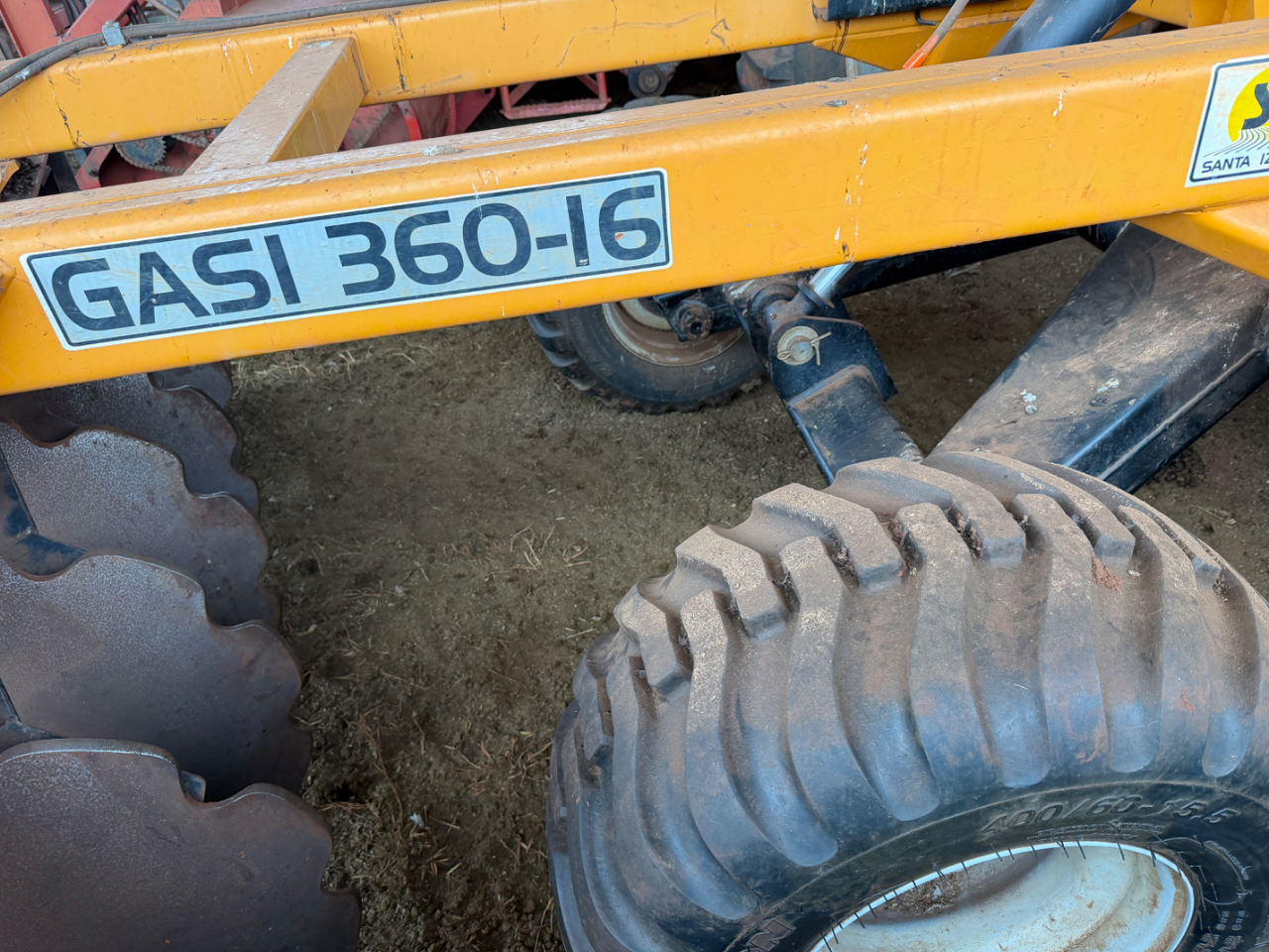 Grade gasi 16/35 Santa Izabel  Semi novo único dono  Proto para trabalhar  Oportunidade de negócios  Valor 75 mil - Foto 7
