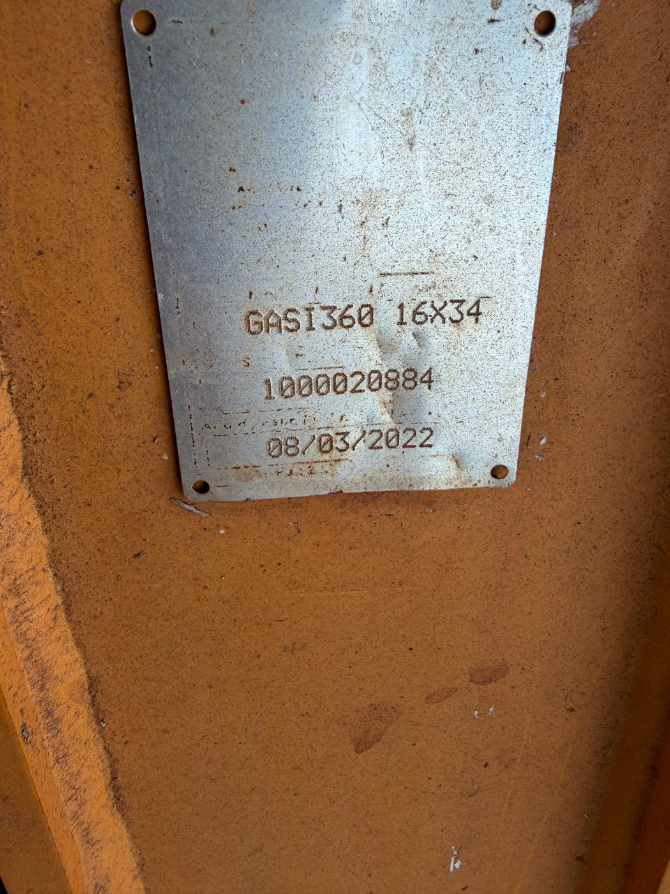 Grade gasi 16/35 Santa Izabel  Semi novo único dono  Proto para trabalhar  Oportunidade de negócios  Valor 75 mil - Foto 8